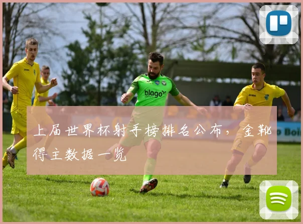 上届世界杯射手榜排名公布,金靴得主数据一览